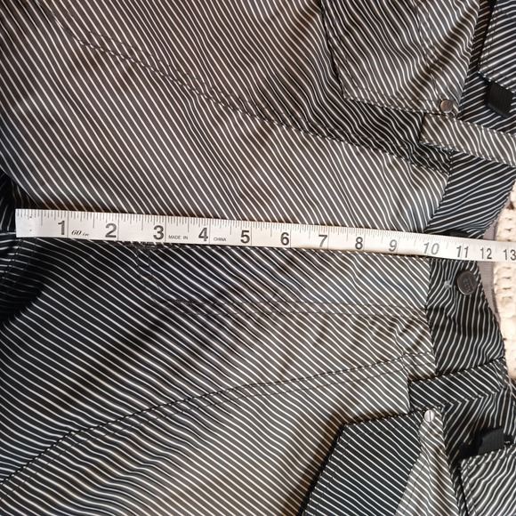 Vtg‎ Mens M Body Glove Snowboarding Ski Pants Snow Black White Stripes Retro Y2K - Picture 10 of 15